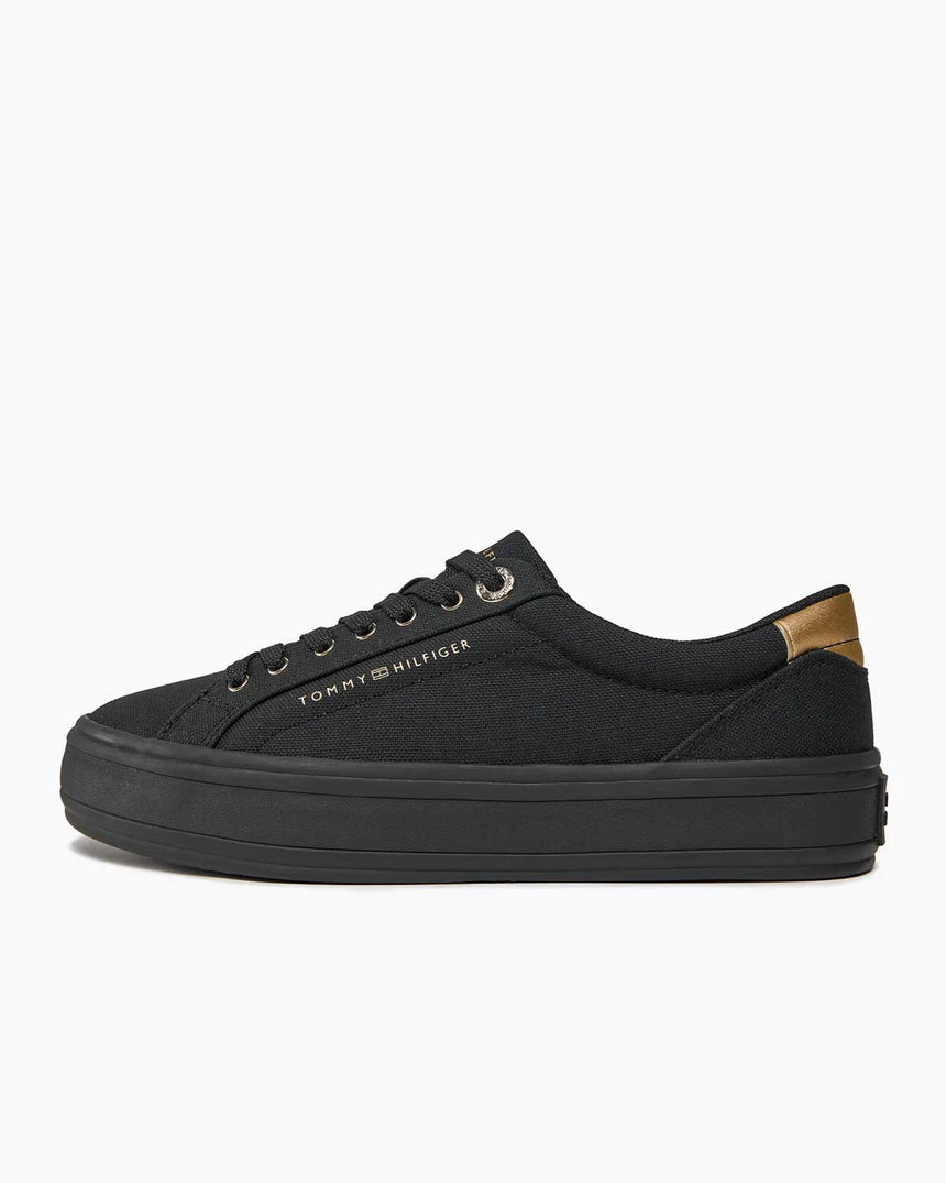 Tommy Hilfiger Essential Canvas Sneaker Black