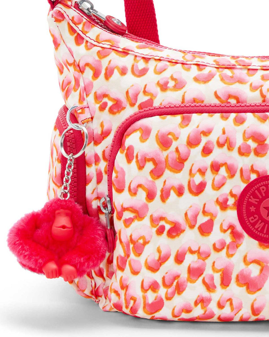 Kipling Gabbie S Basic Omuz Çantası Latin Cheetah
