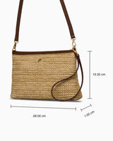 Nautica Logolu El Çantası Bej - Açık Kahve