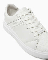 Calvin Klein Cupsole Lace Up Mono Sneakers White