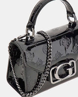 Guess Zalina Mini Speedy El Çantası Black Logo
