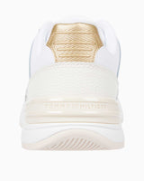 Tommy Hilfiger Casual Fashion Runner Sneaker White/Ivory Petal