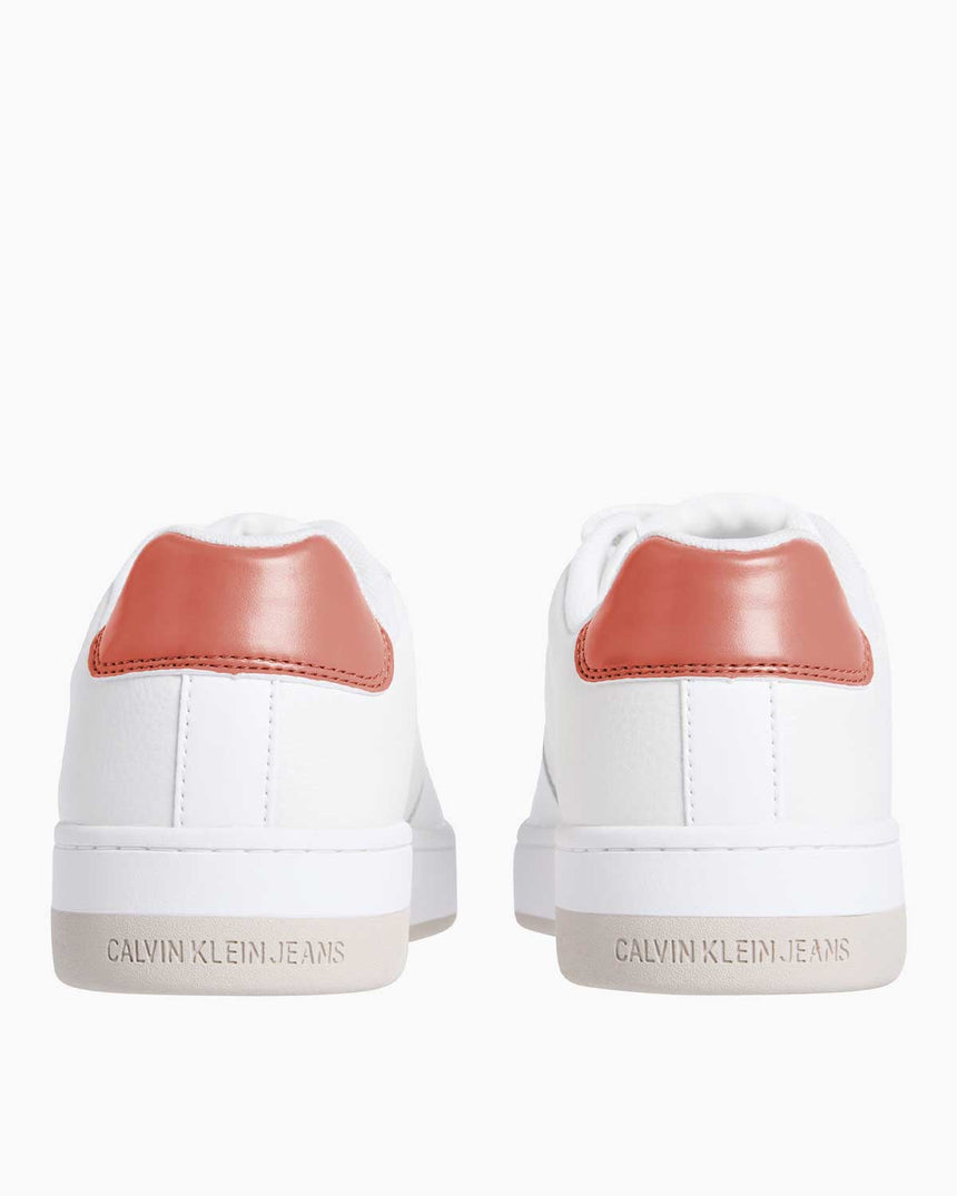 Calvin Klein Basket Cupsole Low Top Sneaker Bright White/Aragon