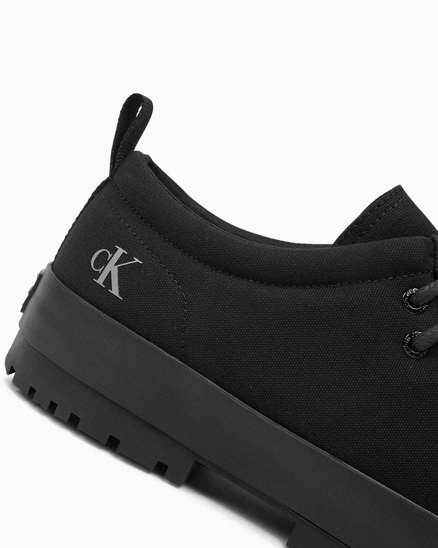Calvin Klein Lugged Hybrid Lace Up Ayakkabı Triple Black