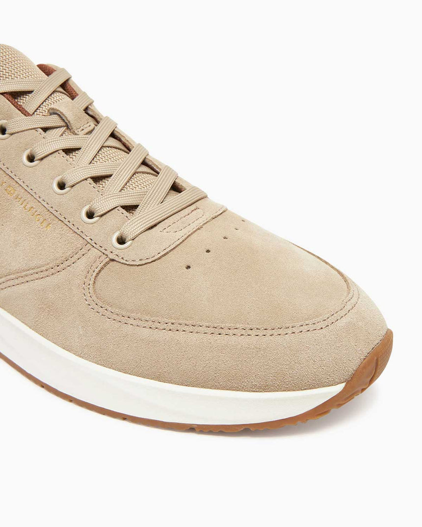 Tommy Hilfiger Newport Premium Hibrit Süet Erkek Sneaker Sandalwood