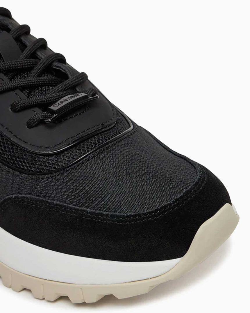 Calvin Klein 2 Topuk Parçalı Kadın Yürüyüş Sneaker CK Black