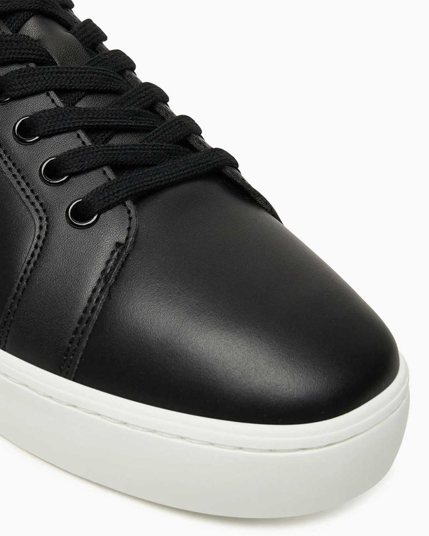 Calvin Klein Rome Yama Detaylı Topuk Erkek Sneaker Black/Bright White