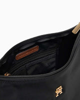 Tommy Hilfiger Popette Çıkarılabilir Askılı Kadın Omuz Çantası Black