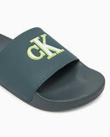 Calvin Klein Miami Erkek Terlik Seaside Aqua/White