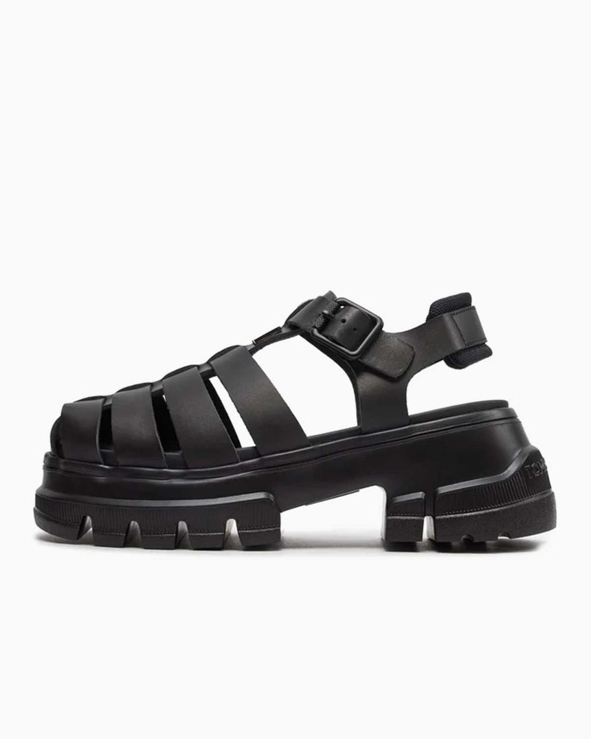 Tommy Hilfiger Fisherman Flat Sandalet Black