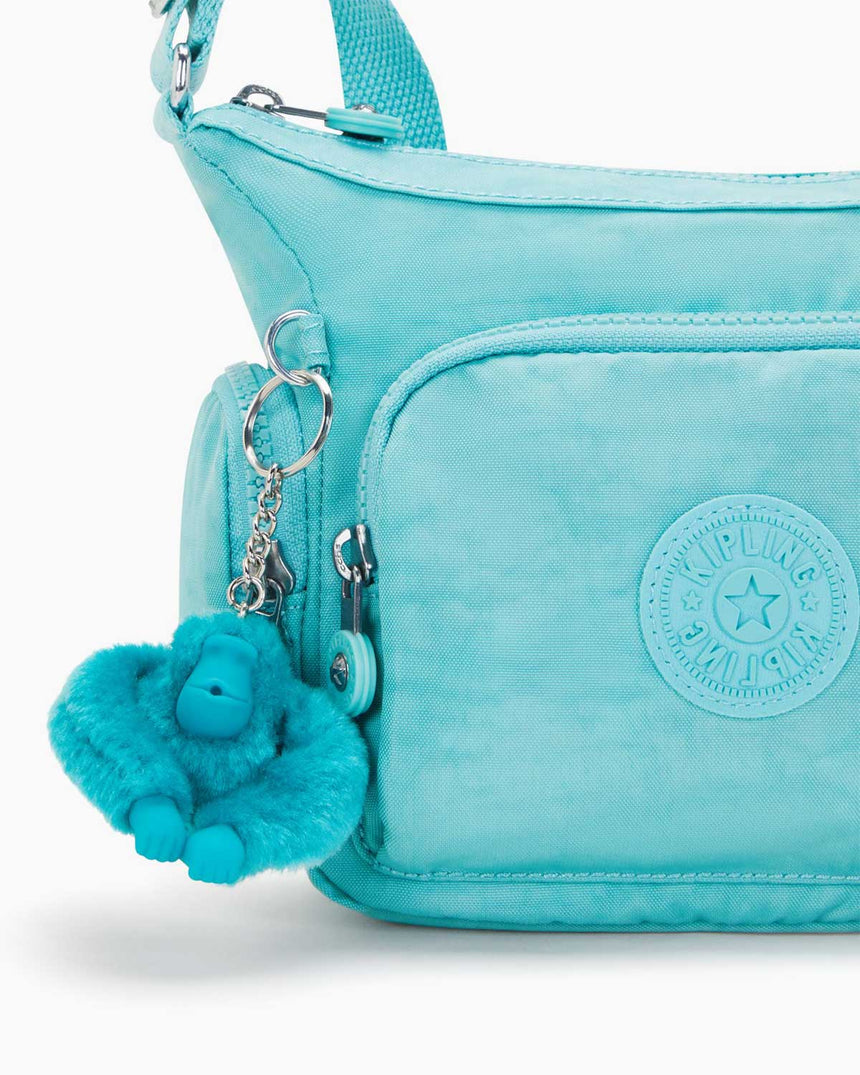 Kipling Gabbie Mini Çapraz Askılı Kadın Çantası Deepest Aqua