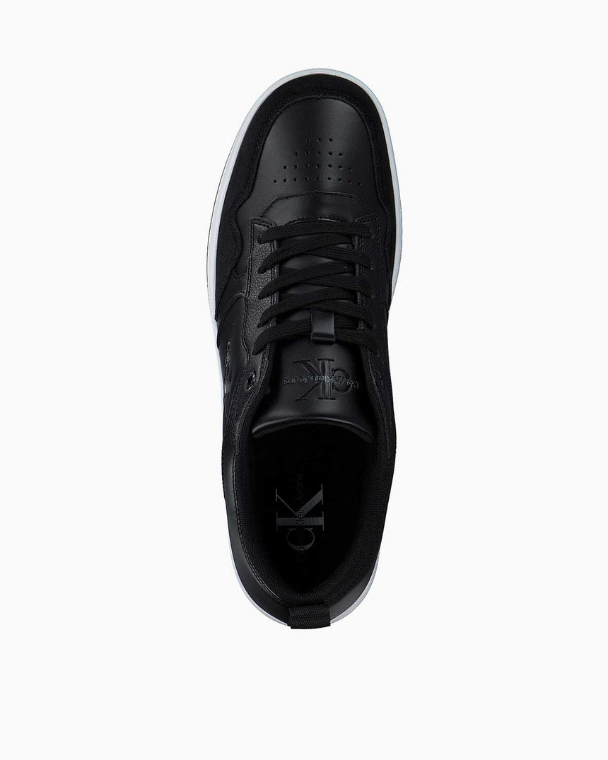 Calvin Klein Basket Cupsole Erkek Sneakers Black/Bright White