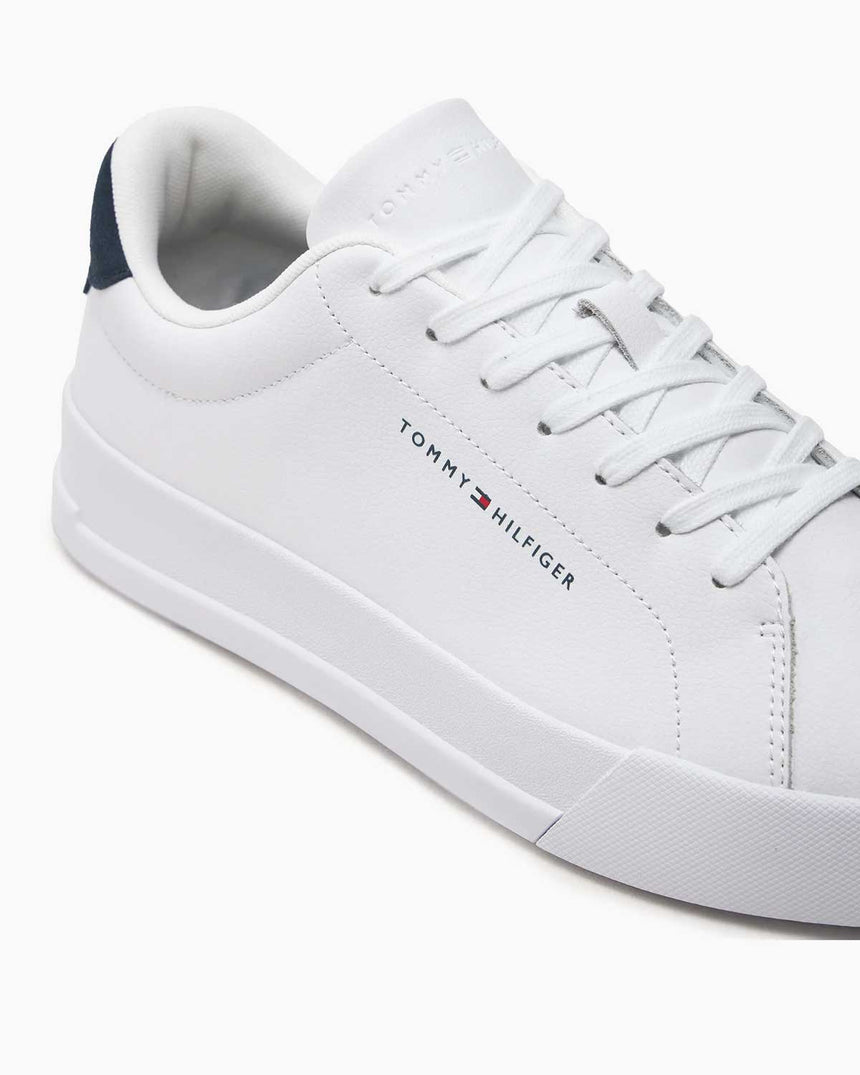 Tommy Hilfiger Court Leather Low Top Sneakers White