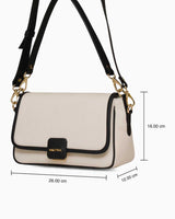 Nautica Kadın Omuz Çantası Bej - Siyah