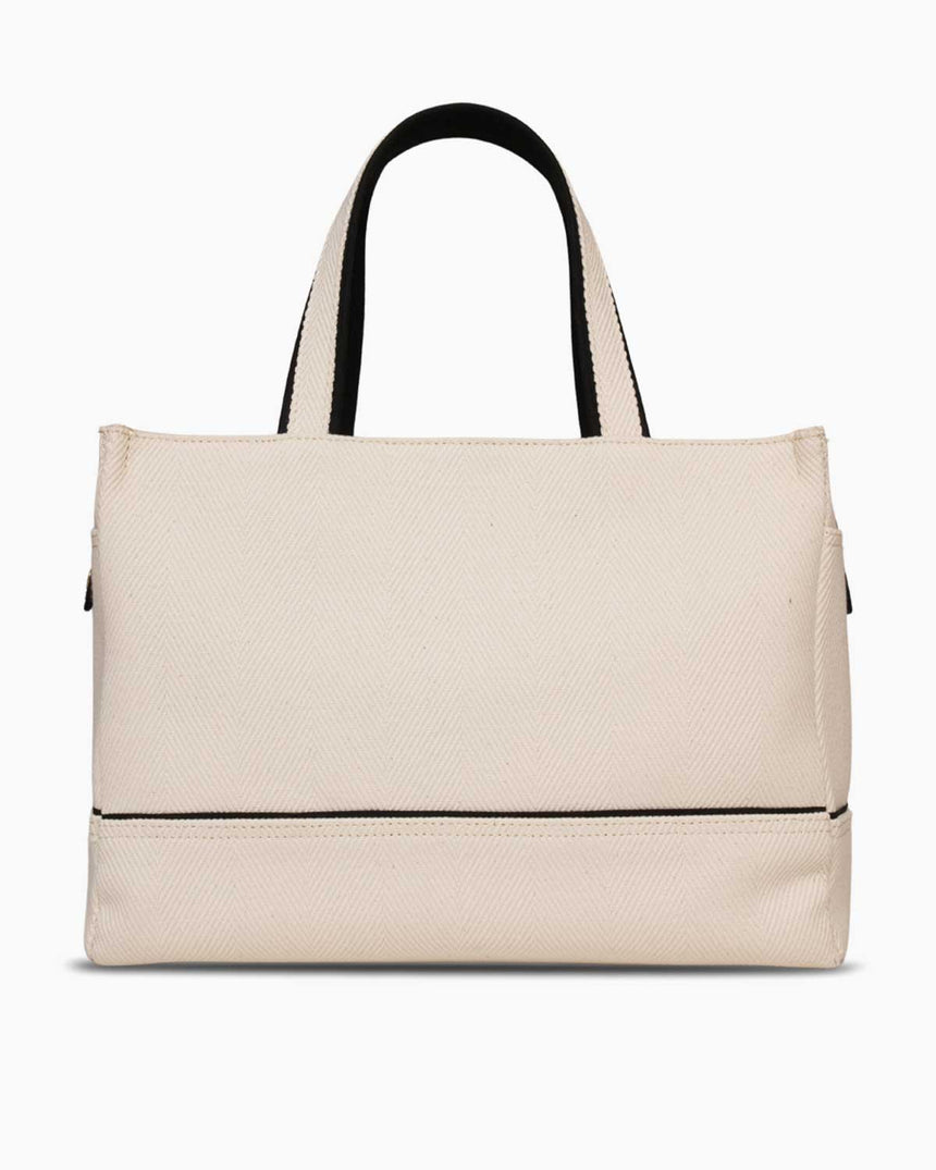 Nautica Ladies Logolu Çapraz Askılı Çanta Bej - Siyah