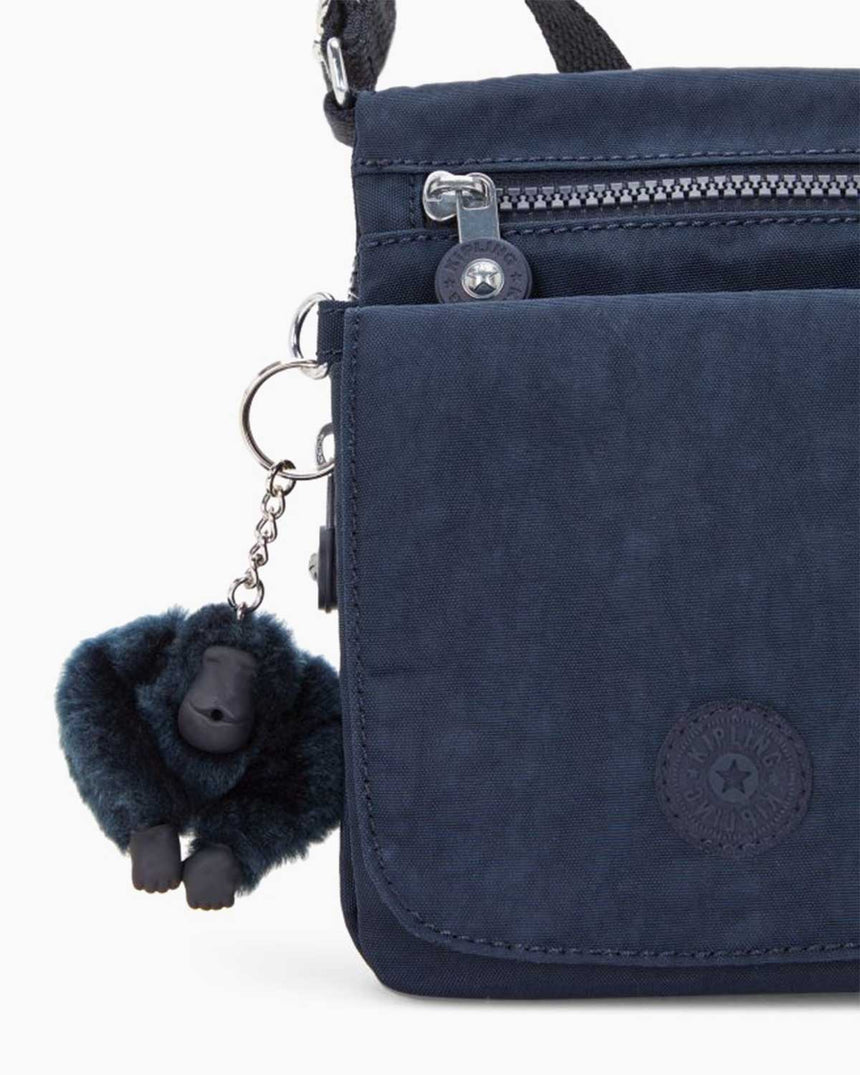 Kipling New Eldorado Çapraz Askılı Kadın Çantası Blue Bleu