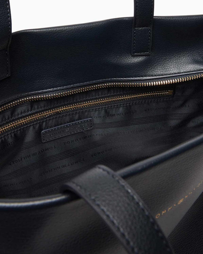 Tommy Hilfiger Logotape Kadın Tote Çanta Space Blue