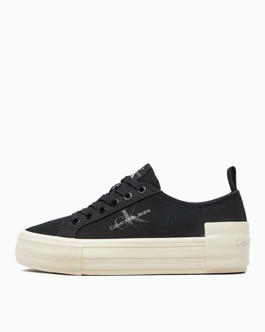Calvin Klein Platform Low Top Sneakers Black/Creamy White