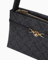 Us Polo Assn Desenli Omuz Çantası Siyah