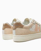 Calvin Klein Classic Cupsole Low Top Logolu Sneakers Bright White/Travertine/W Pink