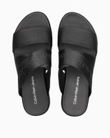 Calvin Klein Flatform Sandal Webbing In Mr Kadın Sandalet Triple Black