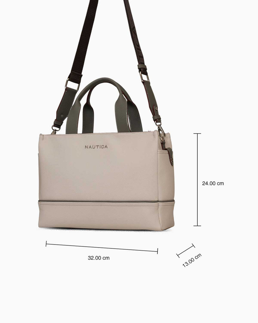 Nautica Logolu El Çantası Taş