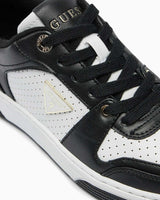 Guess Cupsole Low Logolu Sneaker White - Black