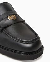 Tommy Hilfiger Morgana Kalın Topuklu Kadın Loafer Black