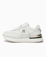 Tommy Hilfiger Elevated Feminine Runner Sneakers Ecru