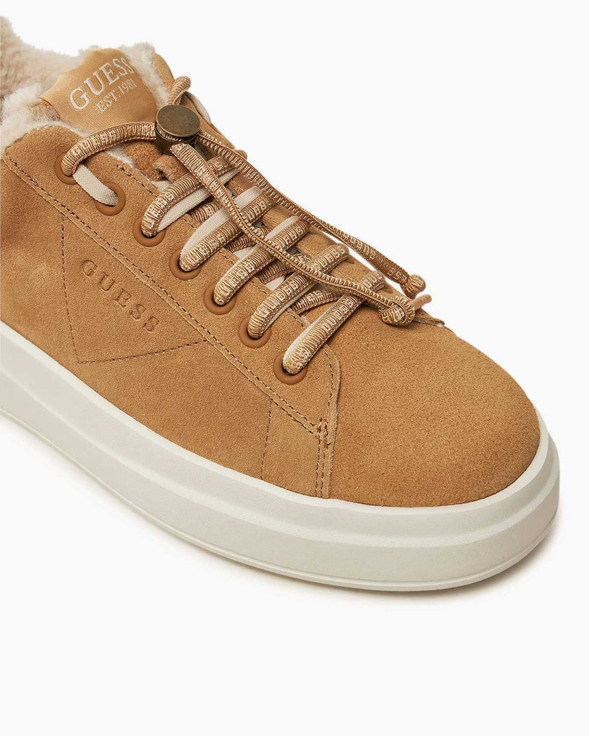 Guess Elbina Cupsole Sneaker Cognac