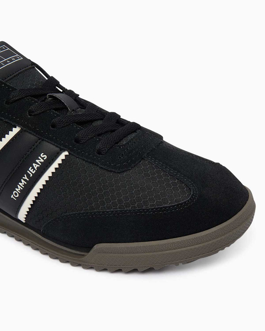 Tommy Hilfiger Alphacleat Retro Runner Kışlık Erkek Sneaker Black