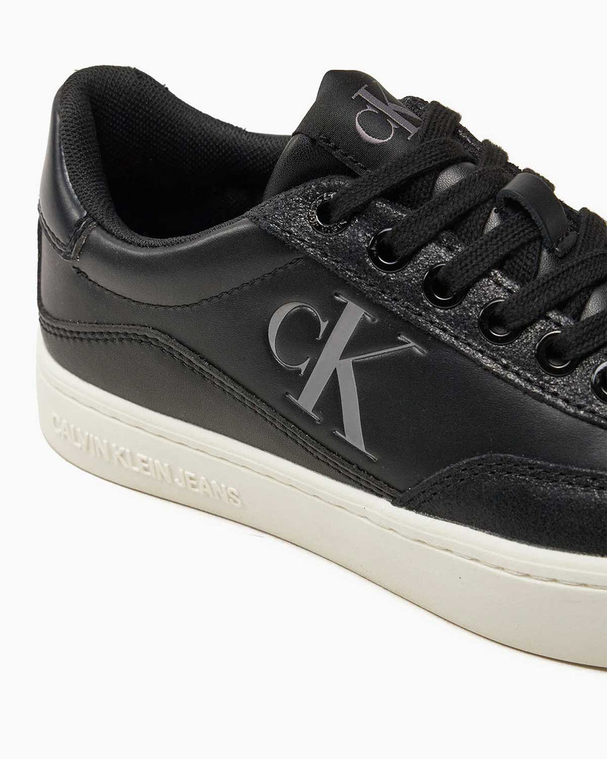 Calvin Klein Jeans Classic Cupsole Low Top Sneakers Triple Black