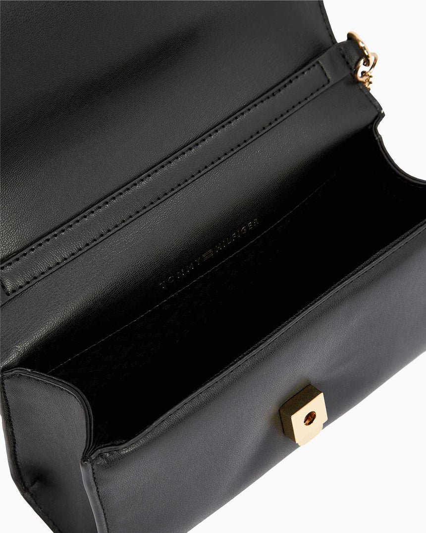 Tommy Hilfiger Eternity Zincir Detaylı Çapraz Askılı Çanta Black