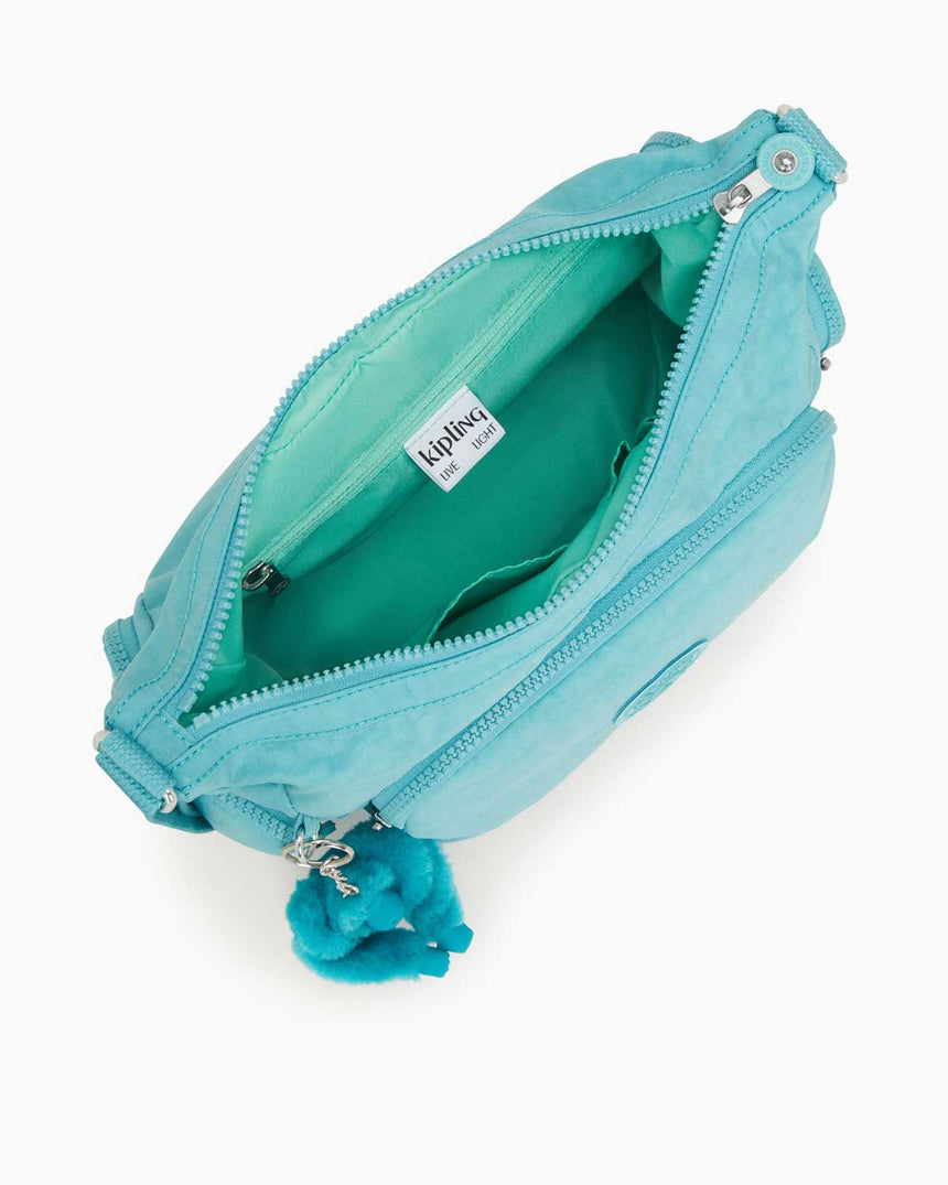 Kipling Gabb S Basic Omuz Çantası Deepest Aqua