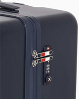 Tommy Hilfiger Suitcase Checked Orta Boy Valiz Space Blue