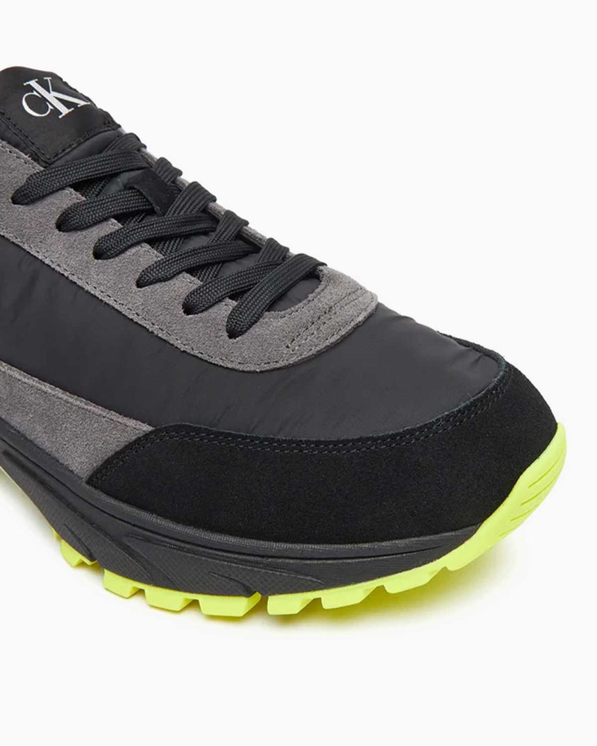 Calvin Klein Tokyo Yüksek Taban Günlük Erkek Sneaker Ck Black/Granite Grey/Wild Lime