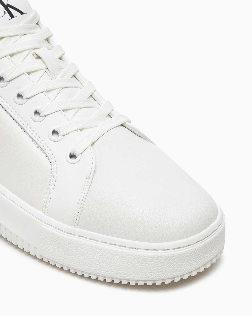 Calvin Klein Jeans Chunky Cupsole Clean Low Top Sneaker Triple Bright White