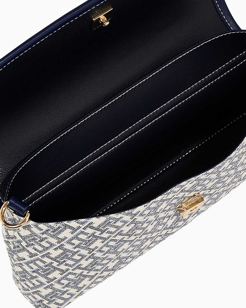 Tommy Hilfiger Monoplay Flap Çapraz Askılı Çanta Space Blue