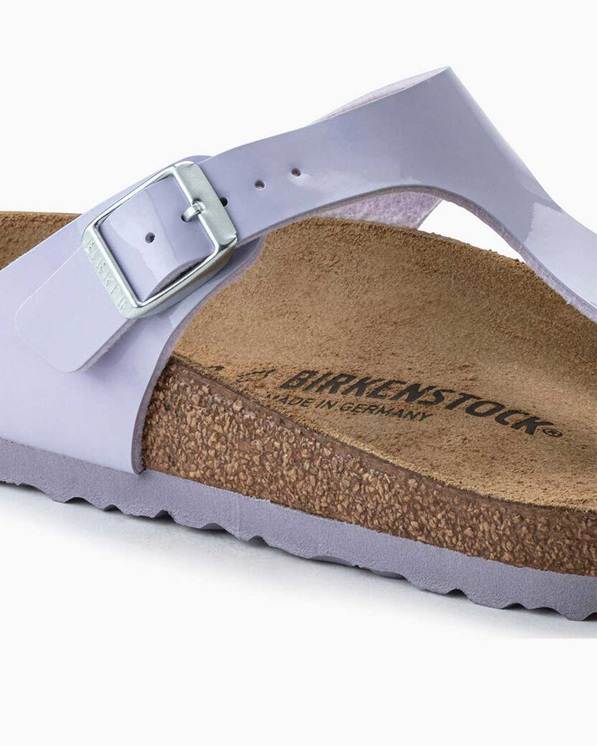 Birkenstock Kadın Gizeh Bf Patent Terlik Purple Fog