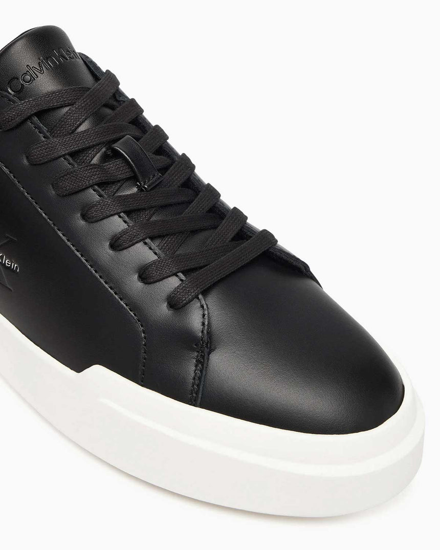 Calvin Klein Avenue Kısa Kalın Taban Erkek Sneaker Black/Bright