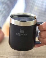 Stanley Efsane Klasik Seri-0.35 Litre Kamp Bardağı Termos Bardak Matte Black