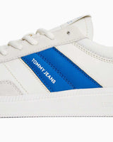 Tommy Hilfiger The Greenwich Edge Süet Erkek Sneaker Ecru/Vibrant Indigo