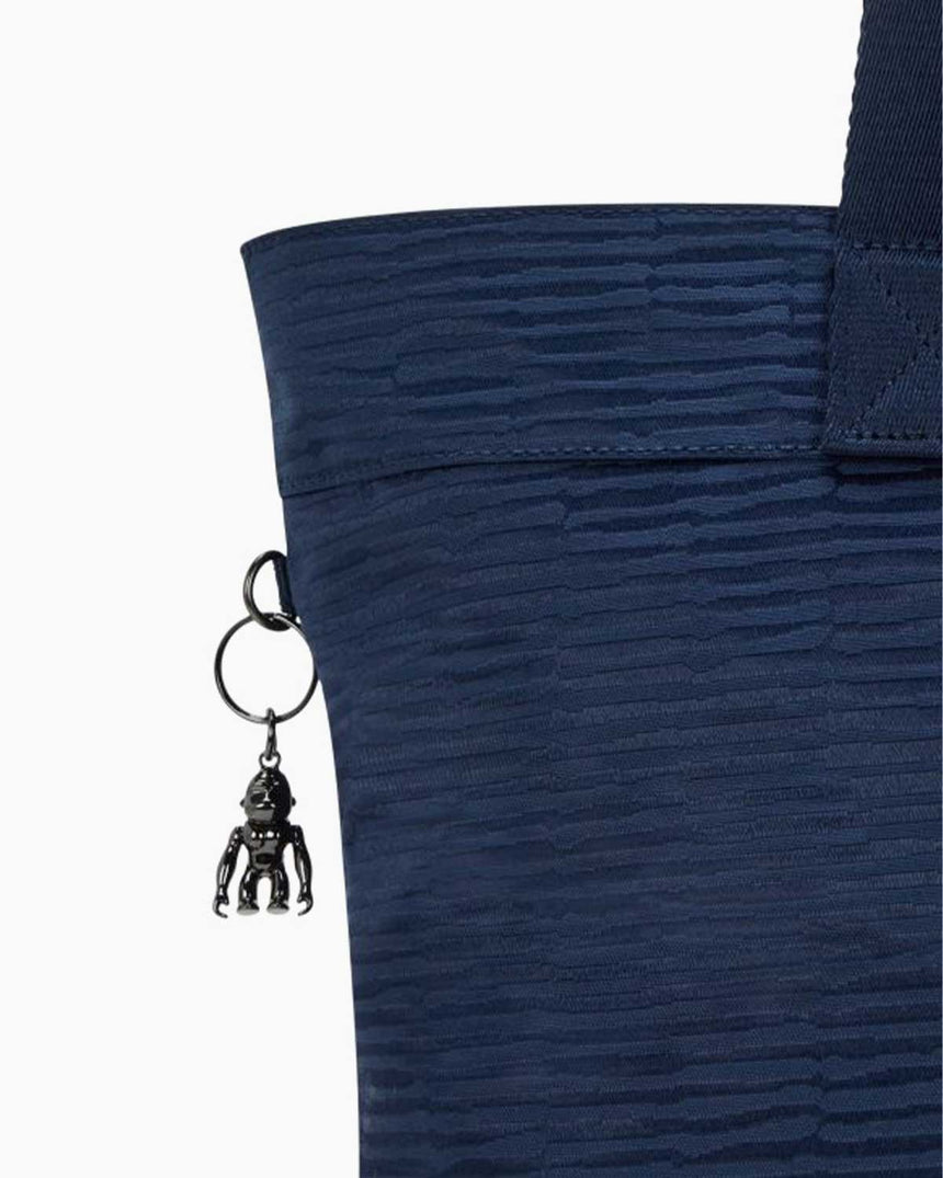 Kipling Colissa Up Elevated Jacquard Omuz Çantası Night Ocean