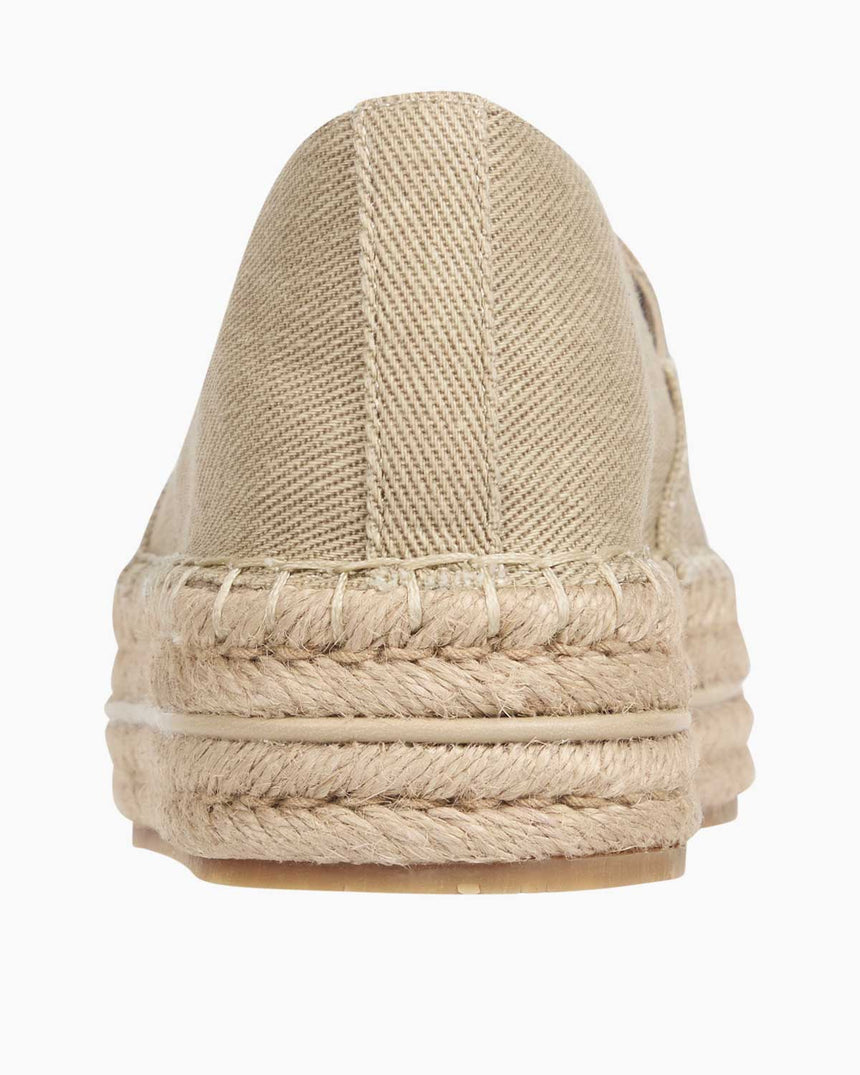 Tommy Hilfiger Platform Espadrilles Ayakkabı Horseradish