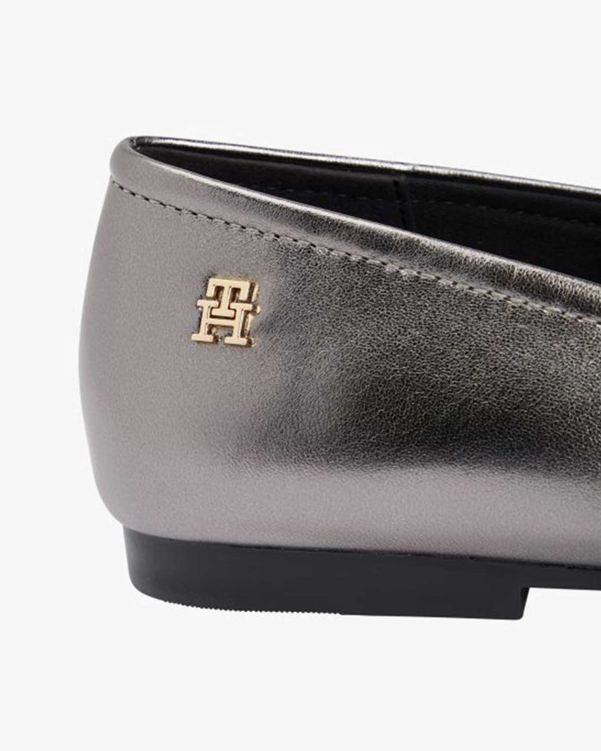 Tommy Hilfiger Martina Metalik Kadın Balerin Ayakkabı Warm Stone