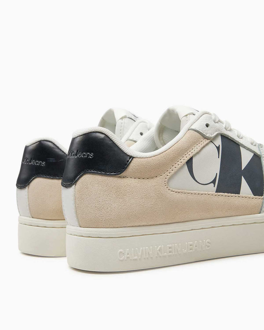 Calvin Klein Classic Cupsole Low Top Logolu Sneakers Bright White/Black