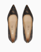 Guess Pump Dabbey Stiletto Brown Ocra