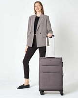 Pierre Cardin Kumaş Orta Boy Valiz Antrasit