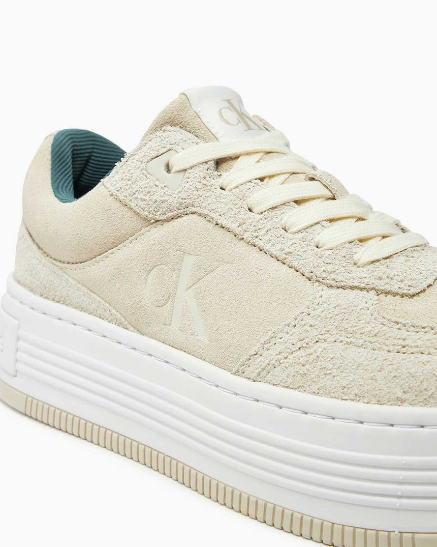 Calvin Klein Jeans Bolf Platform Lace Up Sneaker Creamy White/Eggshell