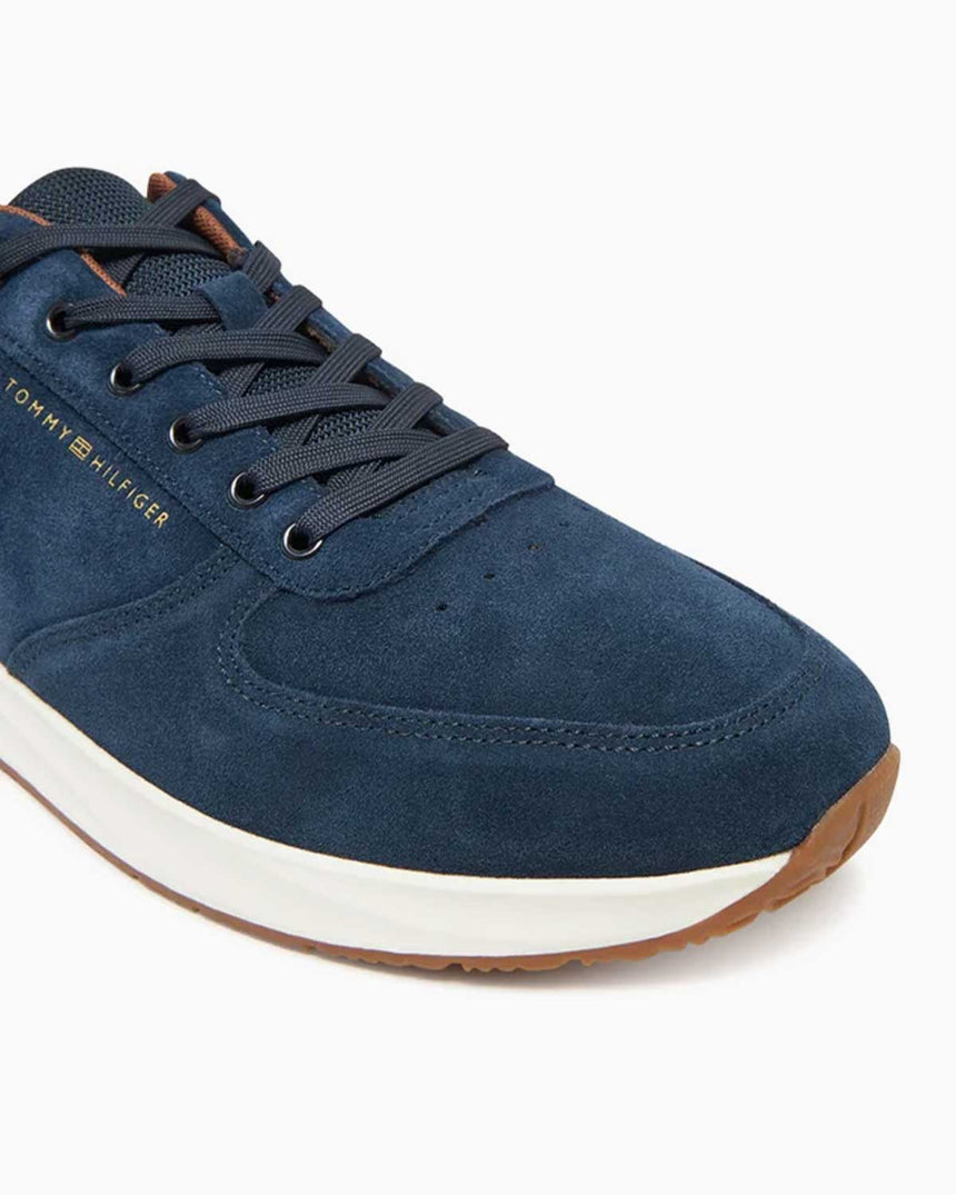 Tommy Hilfiger Newport Premium Hibrit Süet Erkek Sneaker Desert Sky